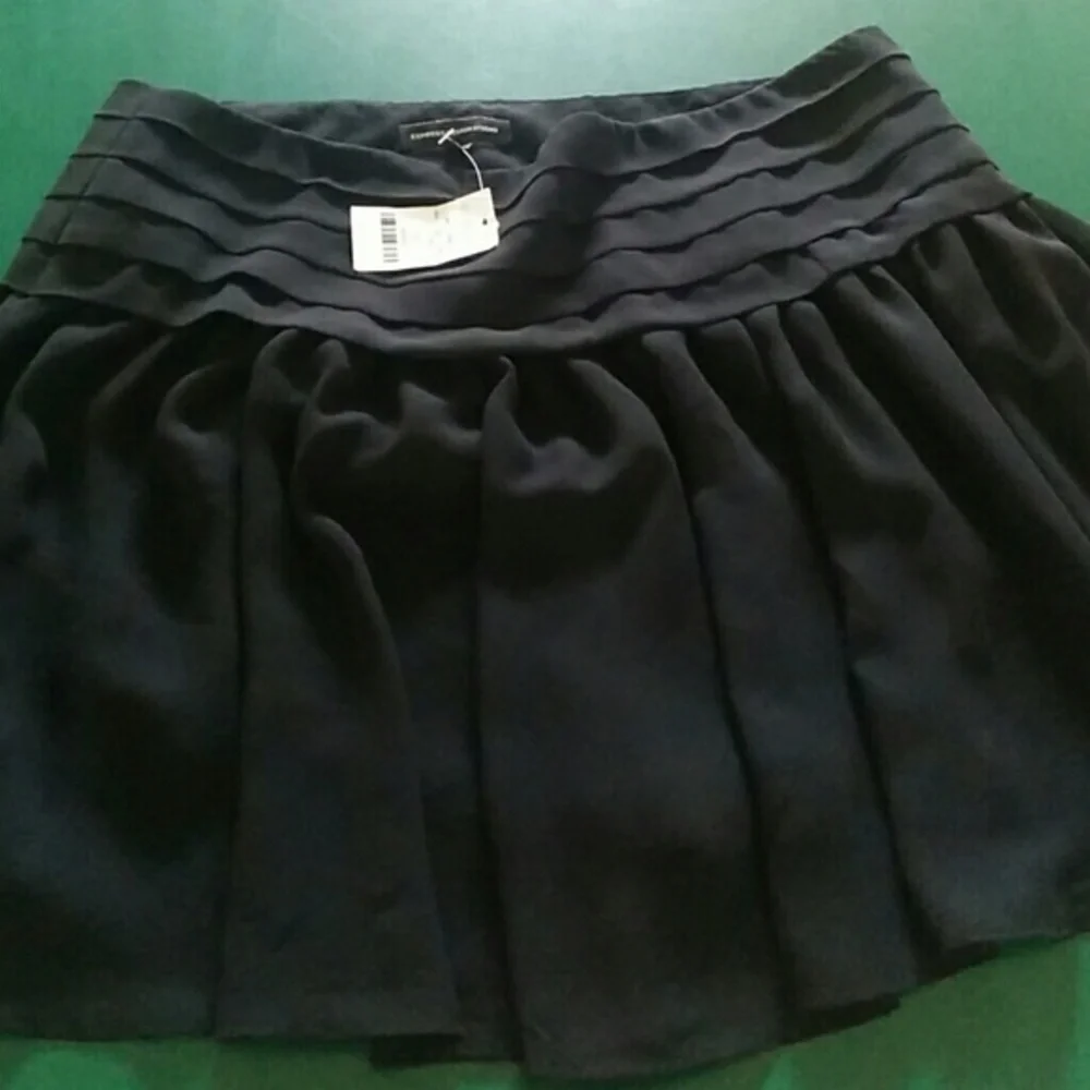 Express Black Ruffle Skirt - Picture 1 of 3
